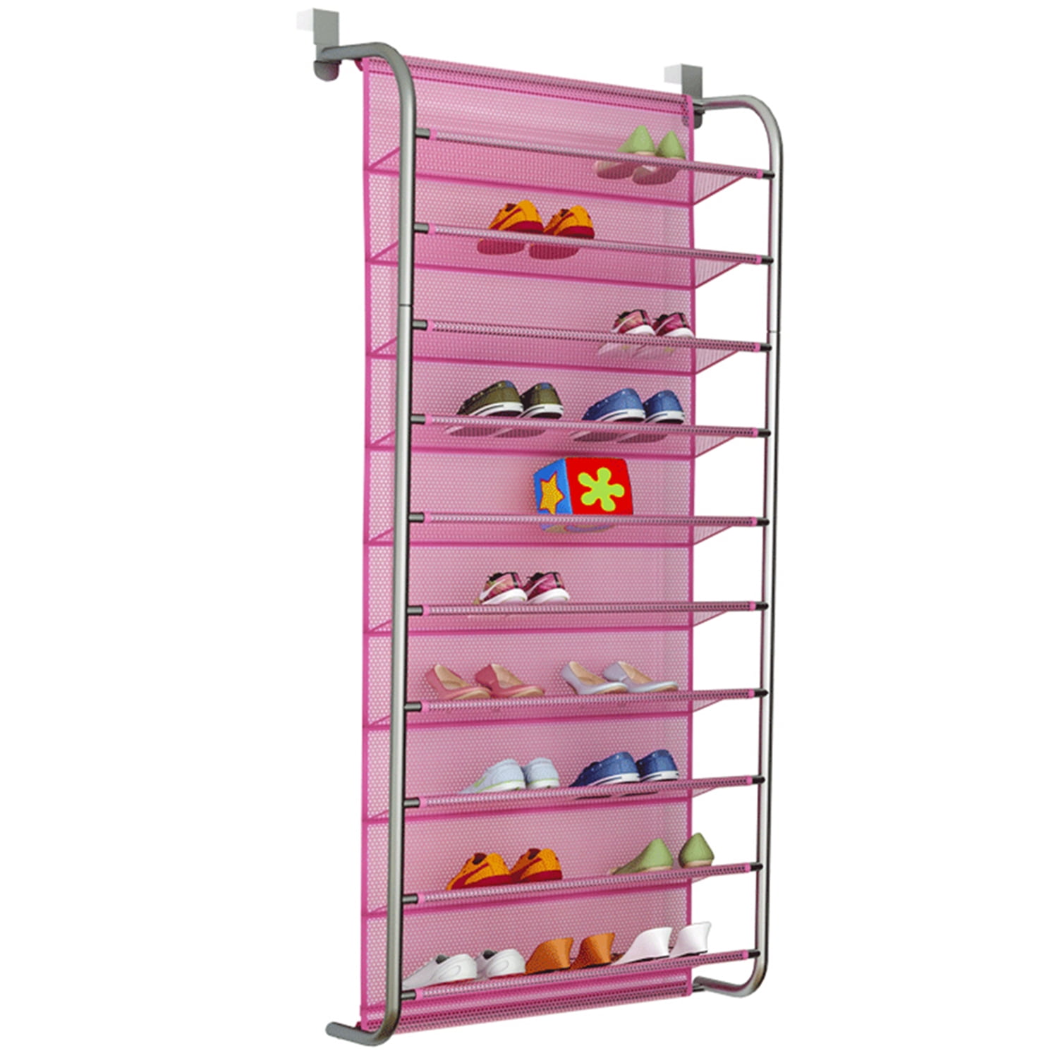 10 Tier Shoe Rack Over The Door Shoe Organizer Hanging Shoe Storage