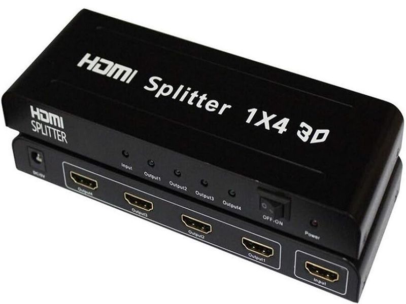 4 Way Hdmi Splitter Ultimate Hd Video Hub Shop Today Get It