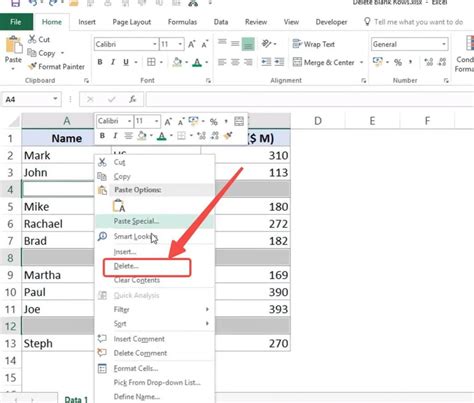 5 Best Ways To Delete A Row In Microsoft Excel How To Excel