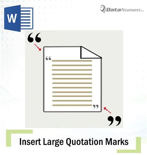 5 Useful Ways To Insert Large Quotation Marks Around A Paragraph In