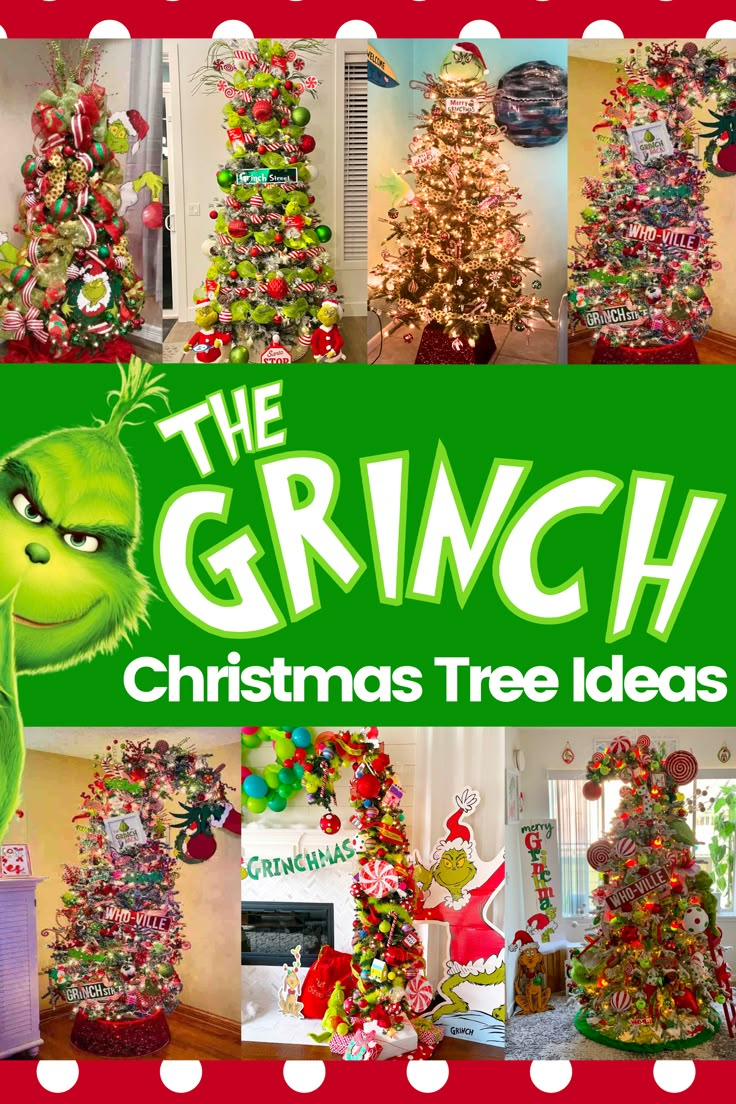 7 Fun Grinch Christmas Trees That Even Whoville Would Envy