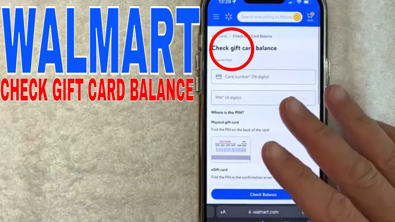 A Quick Update On How To Check Your Walmart Gift Card Balance