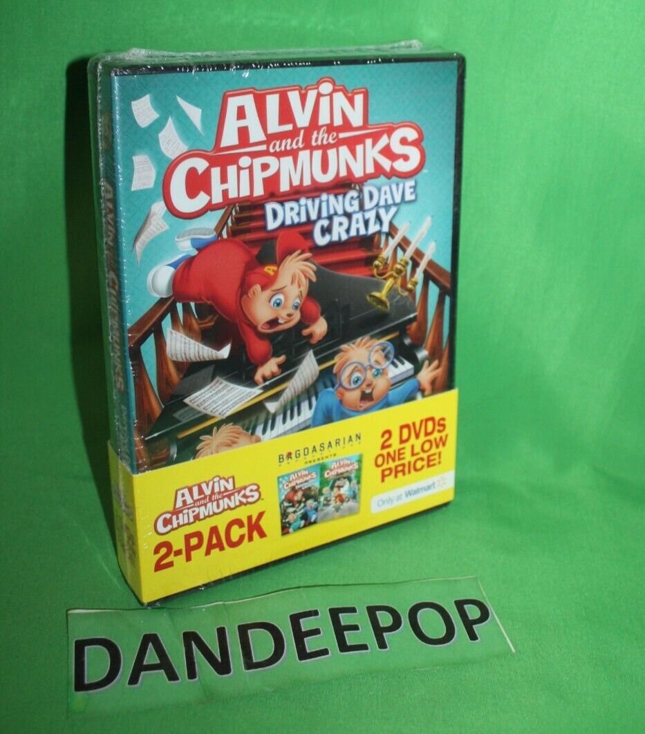 Alvin Amp The Chipmunks Driving Dave Crazy Crazier 2 Dvd Set Walmart Exclsiv Movie Ebay Alvin