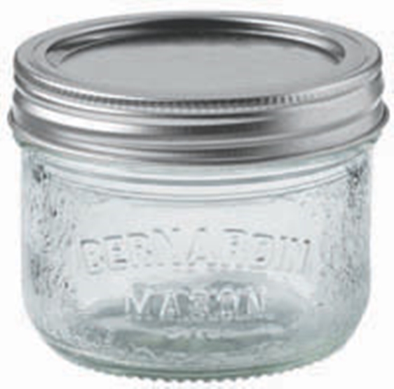 Bernardin Decorative Mason Jars With Lids And Bands Wide Mouth 500 Ml