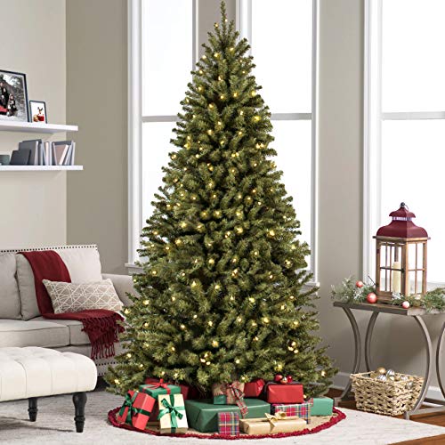 Best Choice Products 7 5 Foot Premium Spruce Hinged Artificial