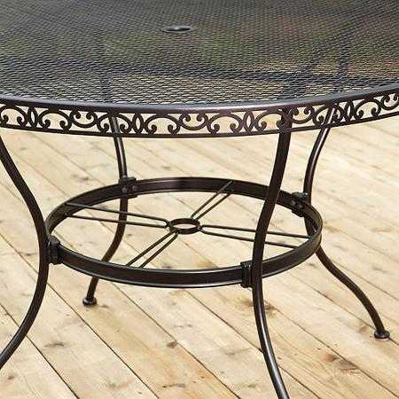 Better Homes And Gardens Wrought Iron Patio Dining Set Clayton Court