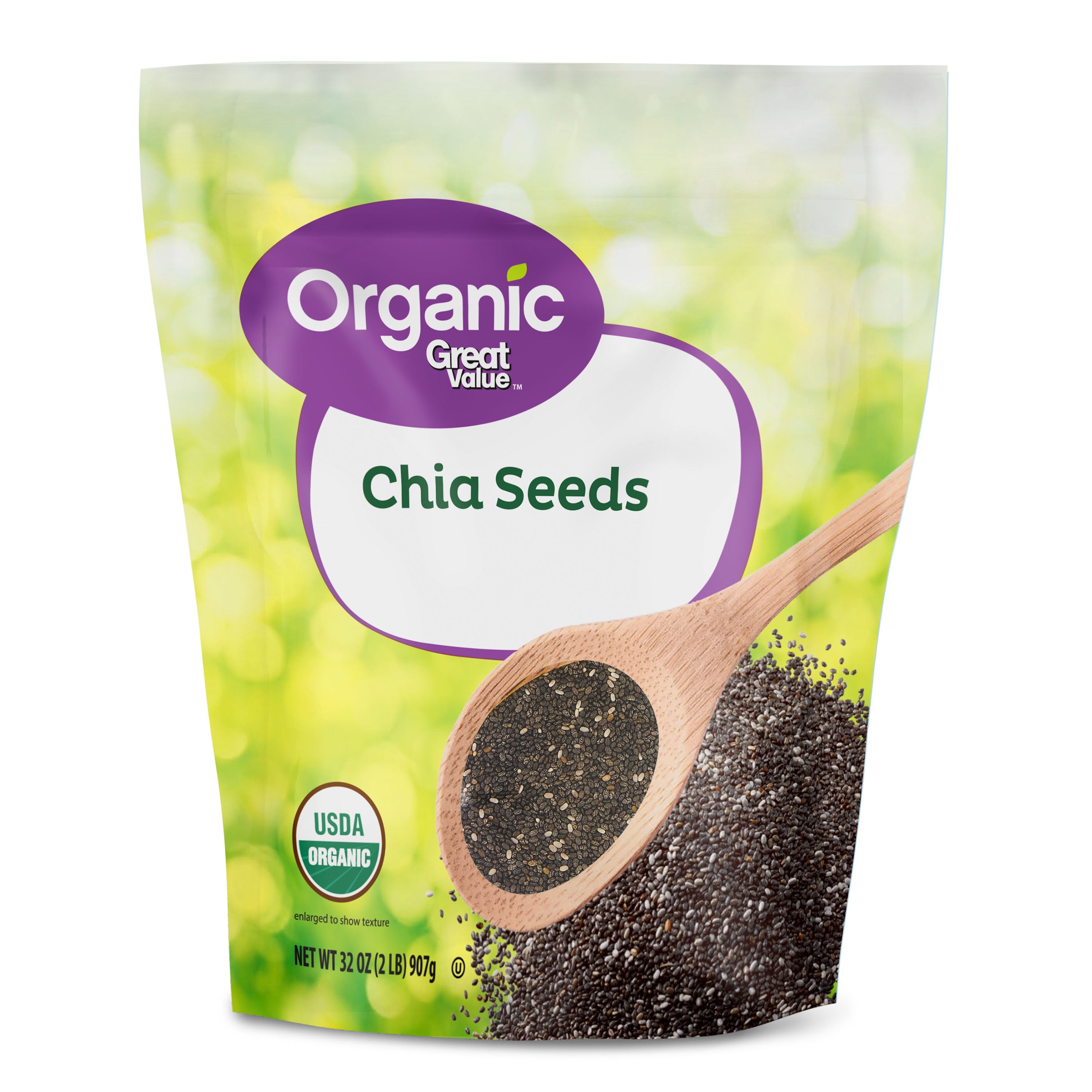 Betterbody Foods Organic Chia Seeds 32 Oz Walmart Com Walmart Com