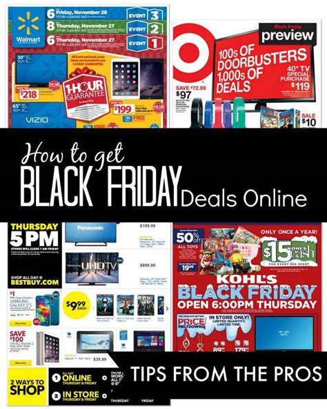 Black Friday Deals Online Expected Starting Times For Sales