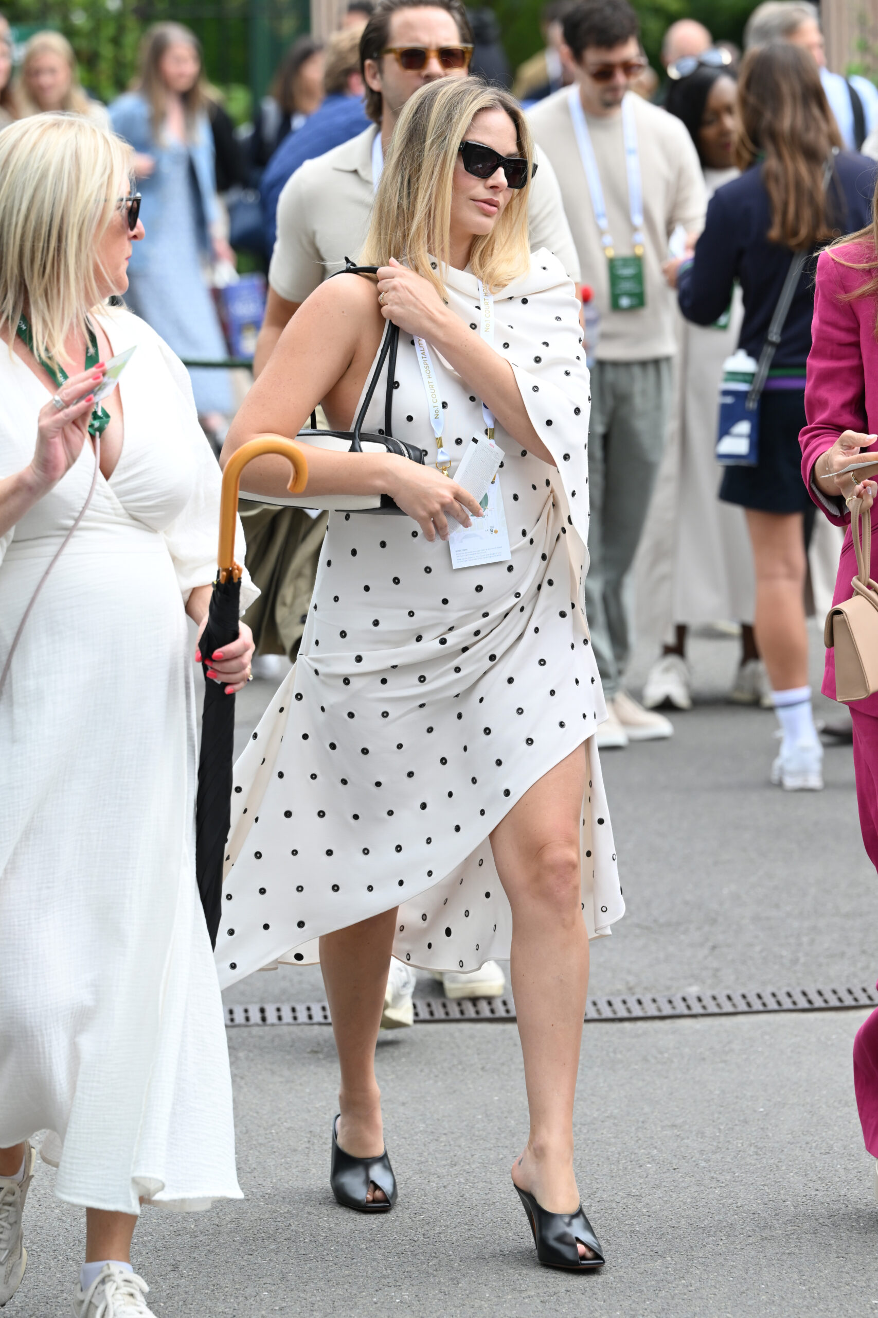 Celebrity Sightings At Wimbledon 2024 Day 10 Grazia