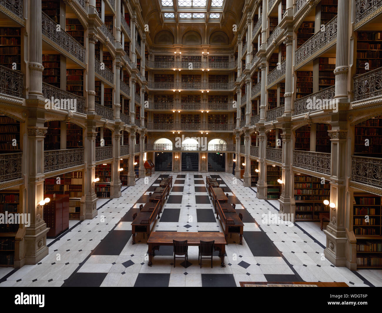 Ceremony In Cathedral Of Books Baltimore Peabody Library George Peabody Library Baltimore