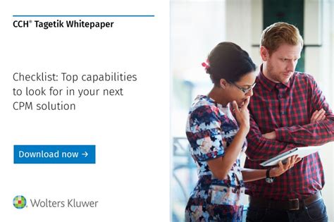 Checklist Top Capabilities To Look For In Your Next Cpm Solution Cch