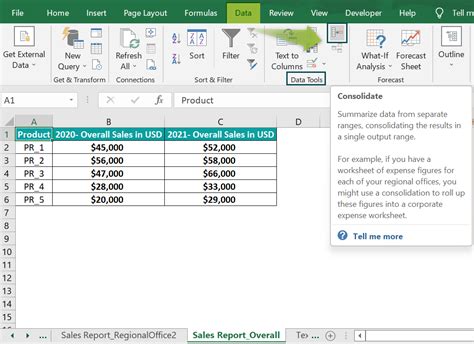 Consolidate Function In Excel Formula Examples How To Use