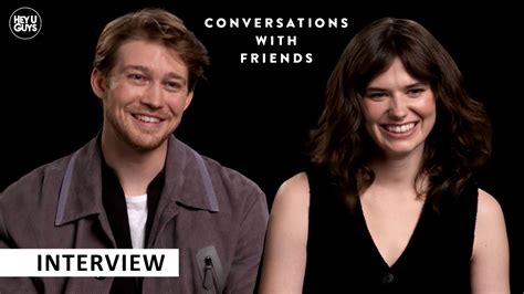 Conversations With Friends Joe Alwyn Alison Oliver Interview 2022