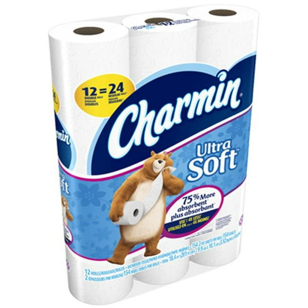 Cottonelle Ultra Gentlecare Toilet Paper 12 Double Rolls Walmart