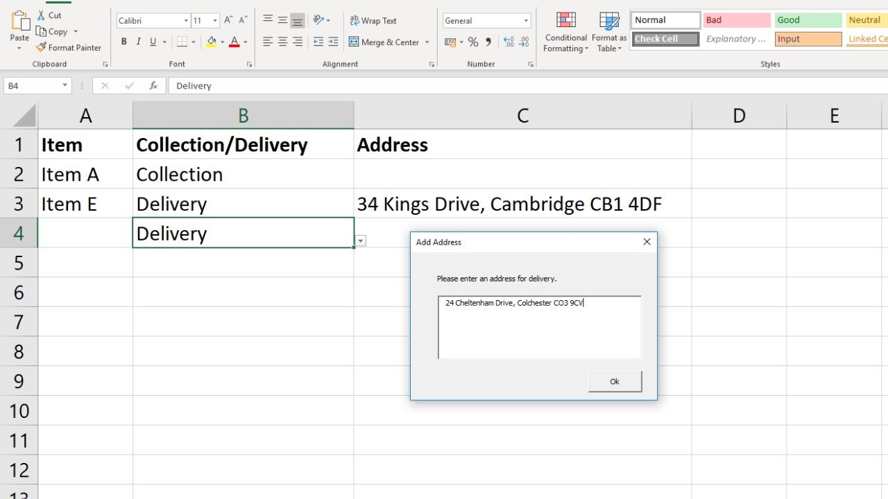 Create A Search Box In Excel Without Vba Youtube