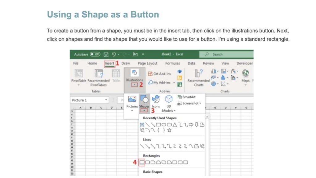 Create Buttons To Open Worksheets In Excel Hubpages