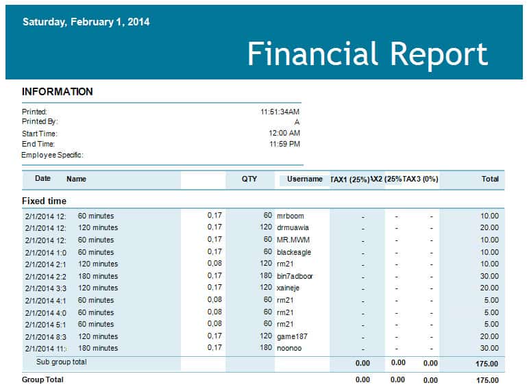 Creating Financial Reports Easily With Excel Free Template Templatelab