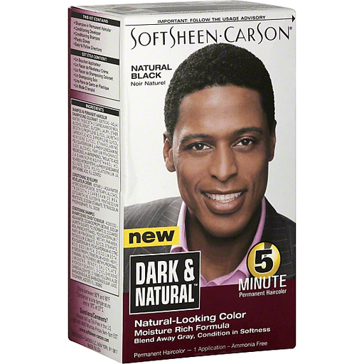 Dark And Natural Men S 5 Minute Hair Color Shampoo In Hair Color