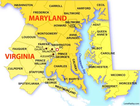 Dc Suburbs Maryland Vs Virginia Outside The Beltway