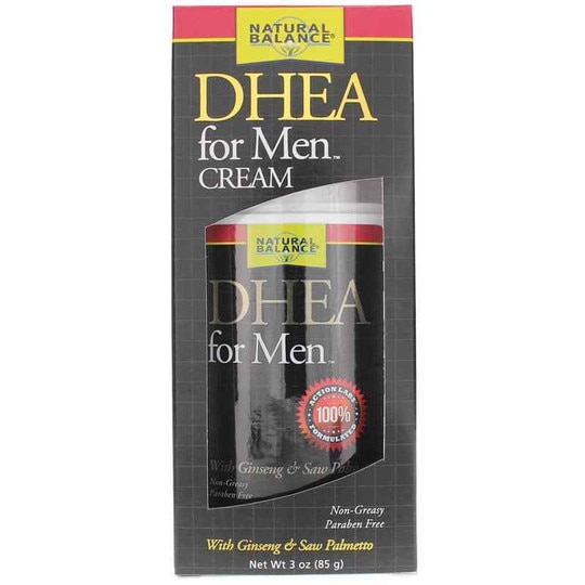 Dhea For Men Cream Natural Balance