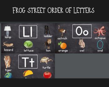 Digital Alphabet Review Frog Street Order By Theteachintexan Tpt