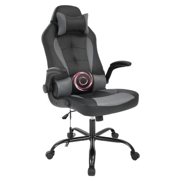 Dkelincs Gaming Chair Massage Computer Chair Ergonomic Video Game