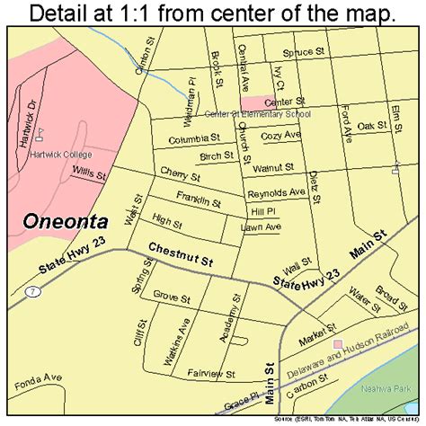 Downtown Oneonta New York Oneonta New York Oneonta Roads And Streets