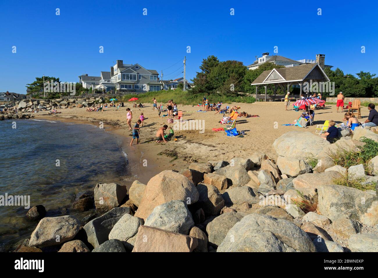 Dubois Beach Stonington Connecticut Usa Stock Photo Alamy