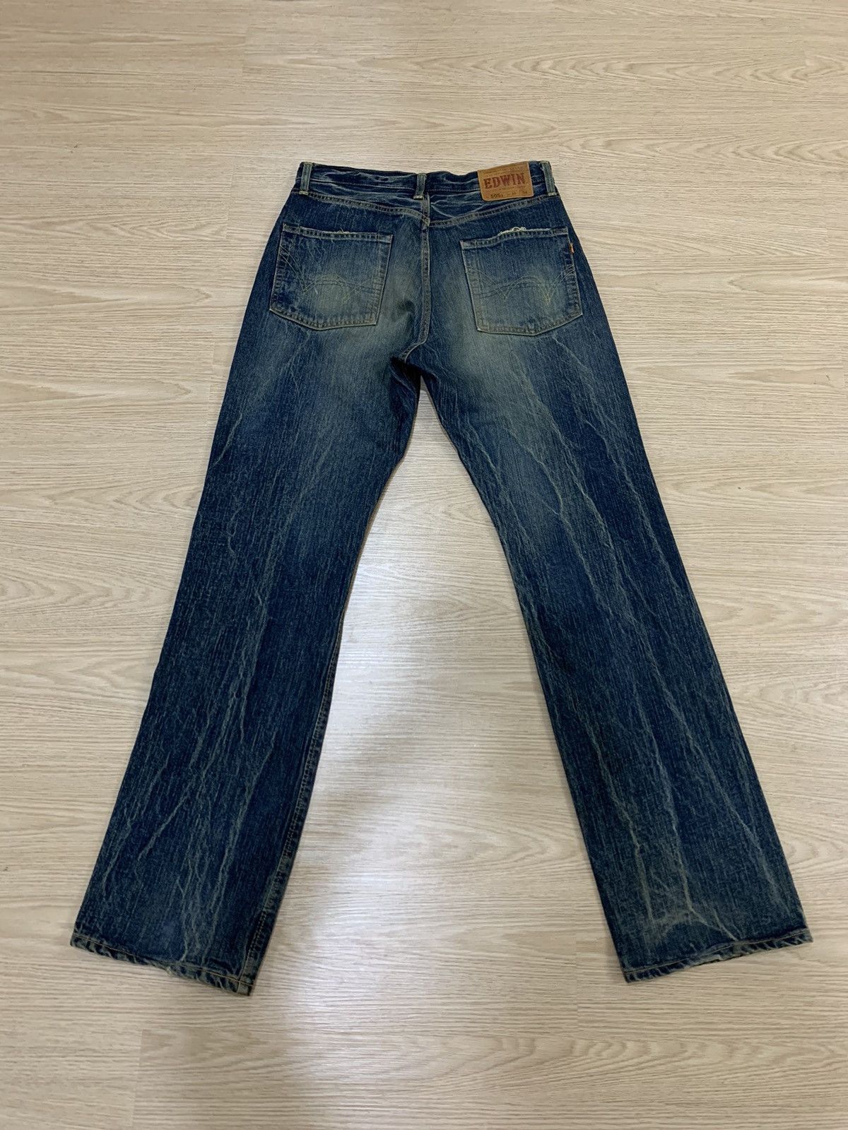 Edwin 90S Edwin Selvedge Japan 505Z Denim E472 Grailed