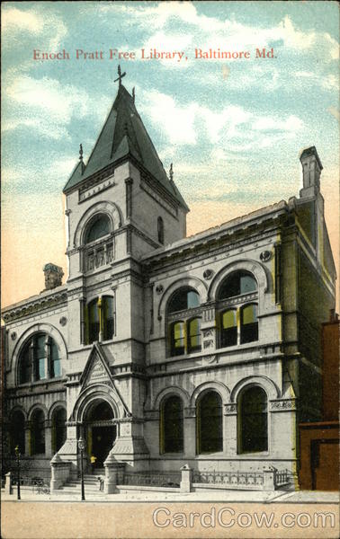 Enoch Pratt Free Library In Baltimore Maryland Photography By Joseph