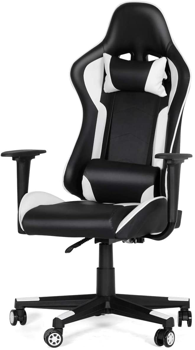 Erommy Gaming Chair With Headrest And Lumbar Support Lumbar Pillow