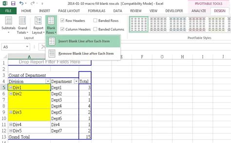 Excel Access Tips Excel Fill Blank Rows Or Blank Cells In Inactive 41778 Hot Sex Picture