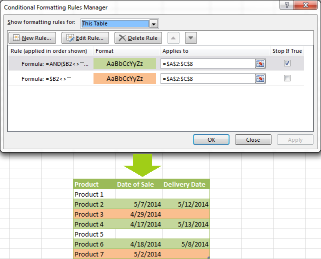 Excel Conditional Formatting Based On Another Cell Ultimate Guide Daily Excel Tips