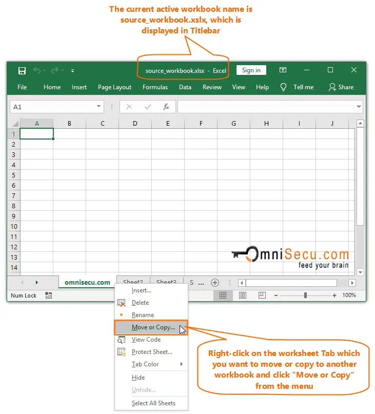 Excel Copy Worksheet To Another Workbook How To Move Copy Wo