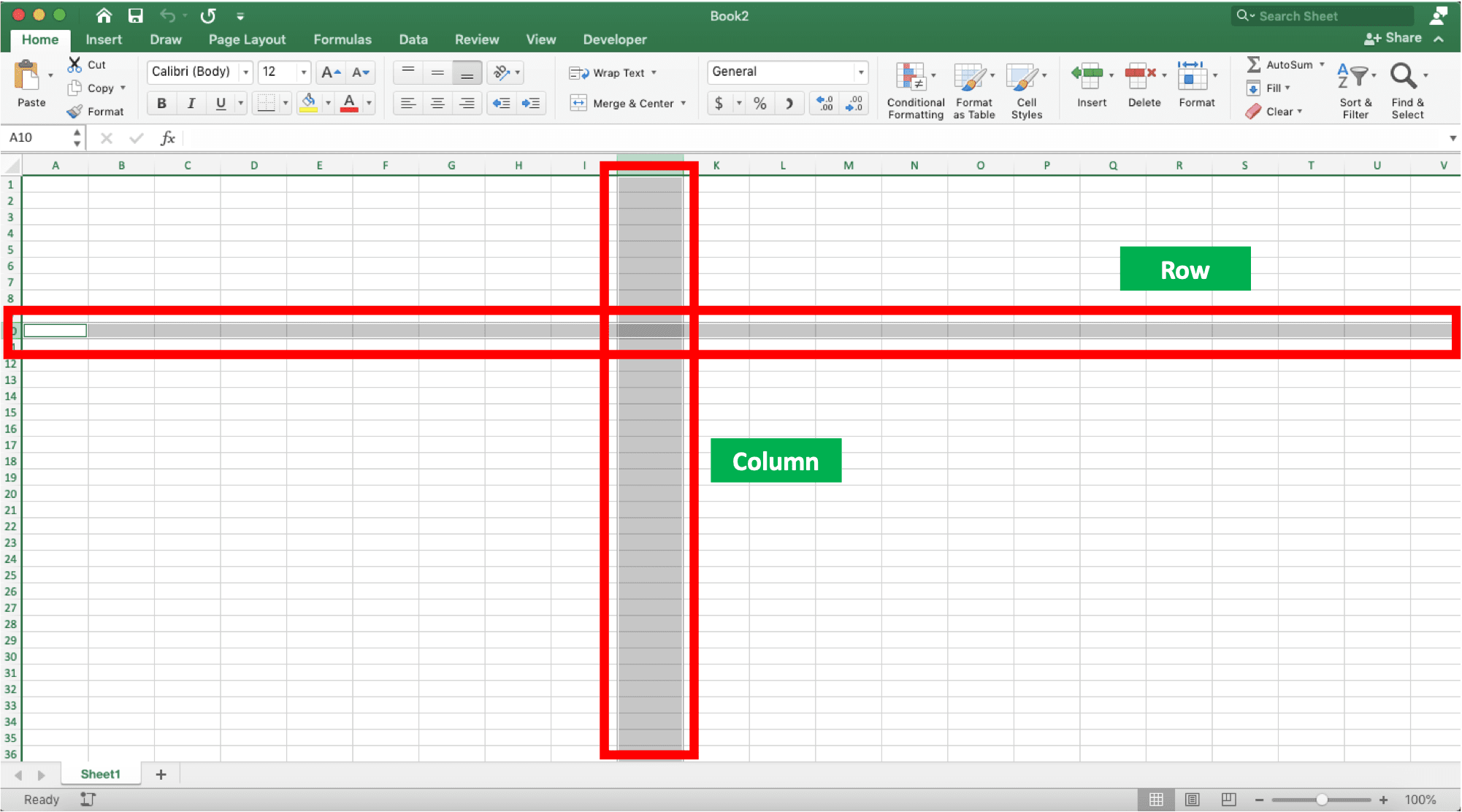 Excel Rows Vs Columns Definition Difference Compute Expert