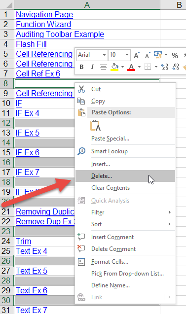 Excel Shift Cells Up If Blank Blogssenturin