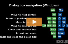 Excel Shortcut Cancel And Close The Dialog Box Exceljet