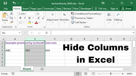 Excel Shortcuts To Hide Or Unhide Rows And Columns Become A Shortcut Expert