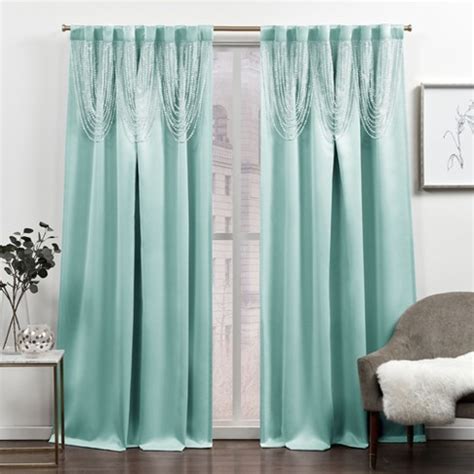 Exclusive Home Curtains Bliss Room Darkening Blackout Hidden Tab Top