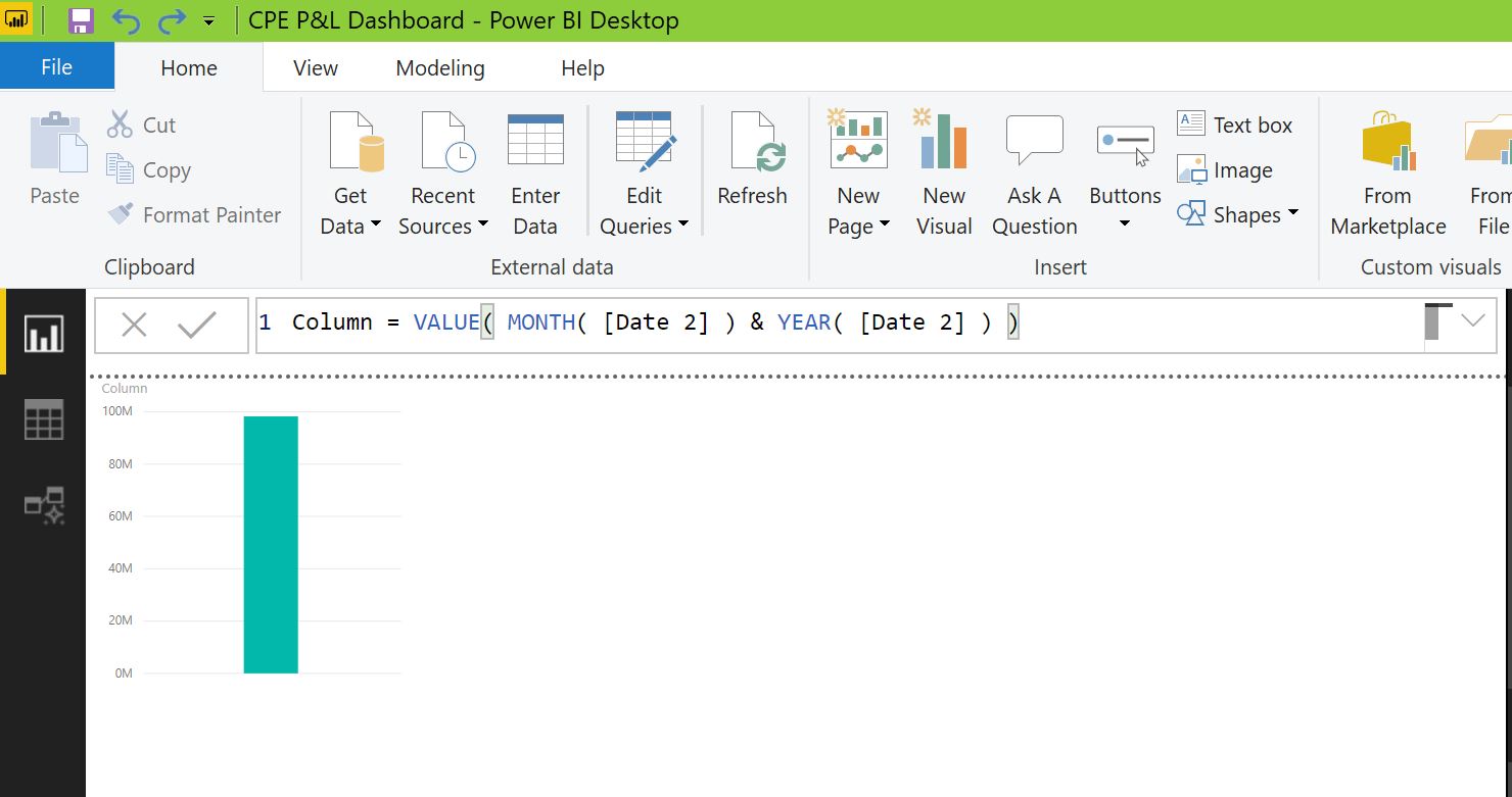 Extract Month And Year From Date Power Bi Dax Templates Sample Printables