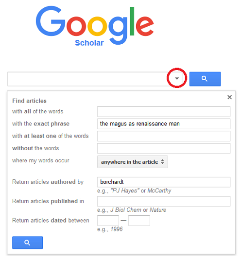 Free Citation Search Engines Google Scholar Citation Searching