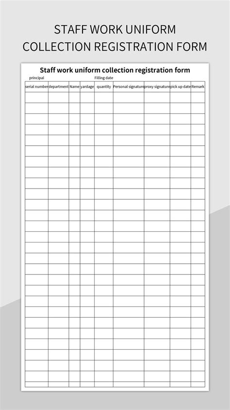 Free Uniform Templates For Google Sheets And Microsoft Excel Slidesdocs