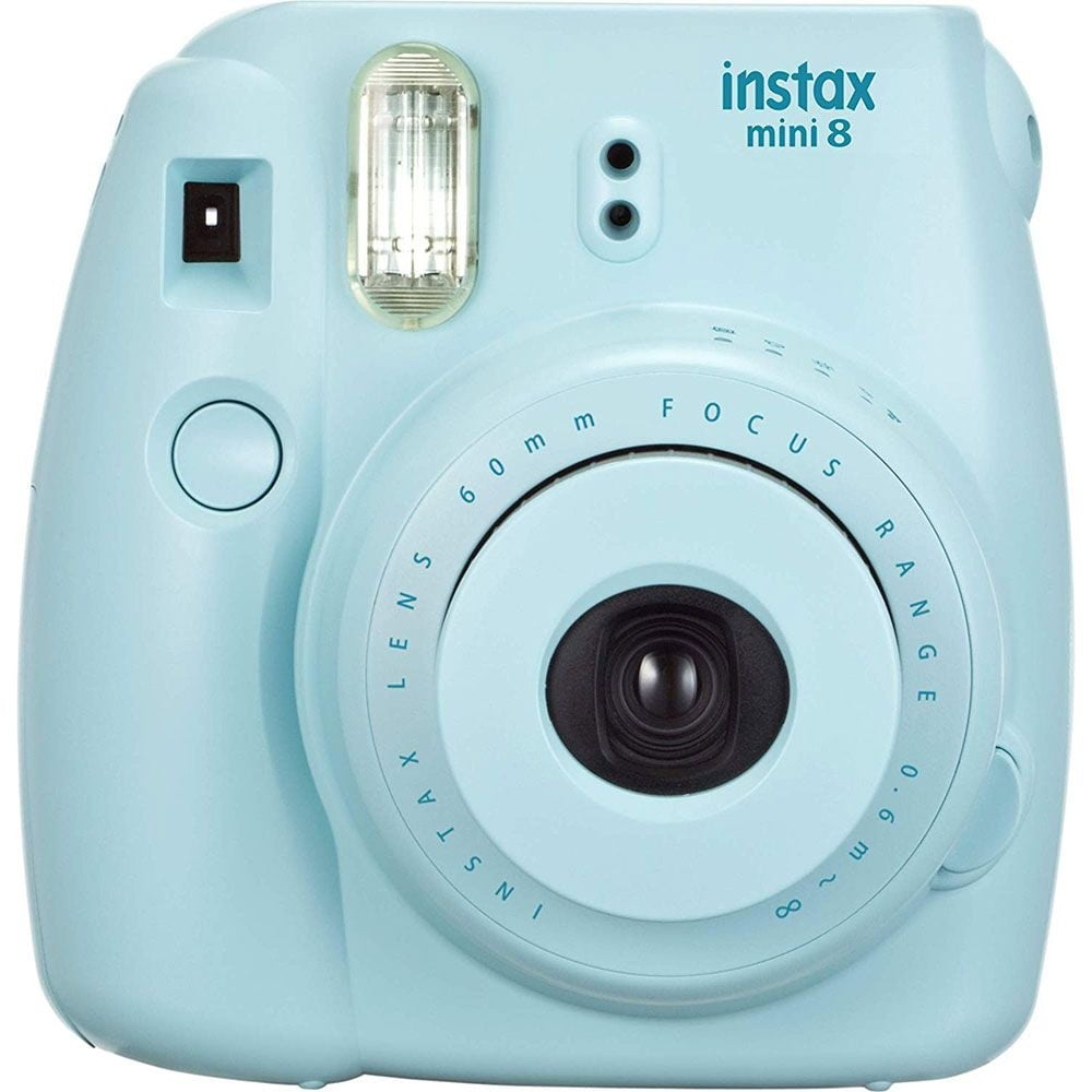 Fujifilm Instax Mini 8 Instant Film Photo Print Polaroid Camera Blue