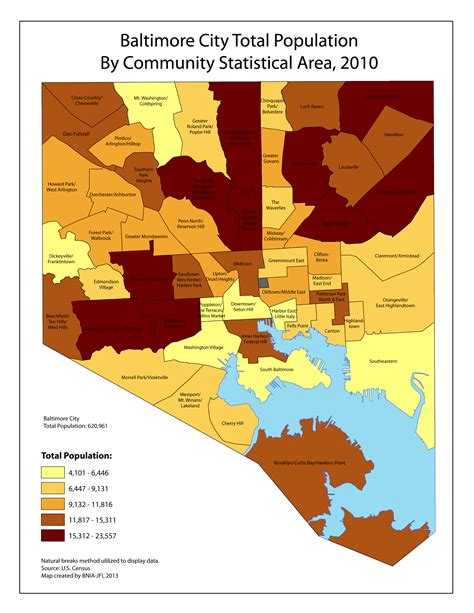 Gallery Vital Signs 13 Census Demographics Maps Bnia Baltimore