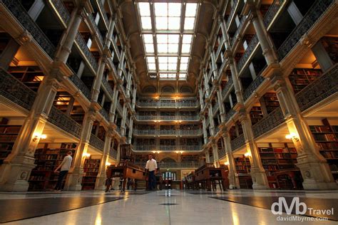 George Peabody Library Baltimore Usa Worldwide Destination