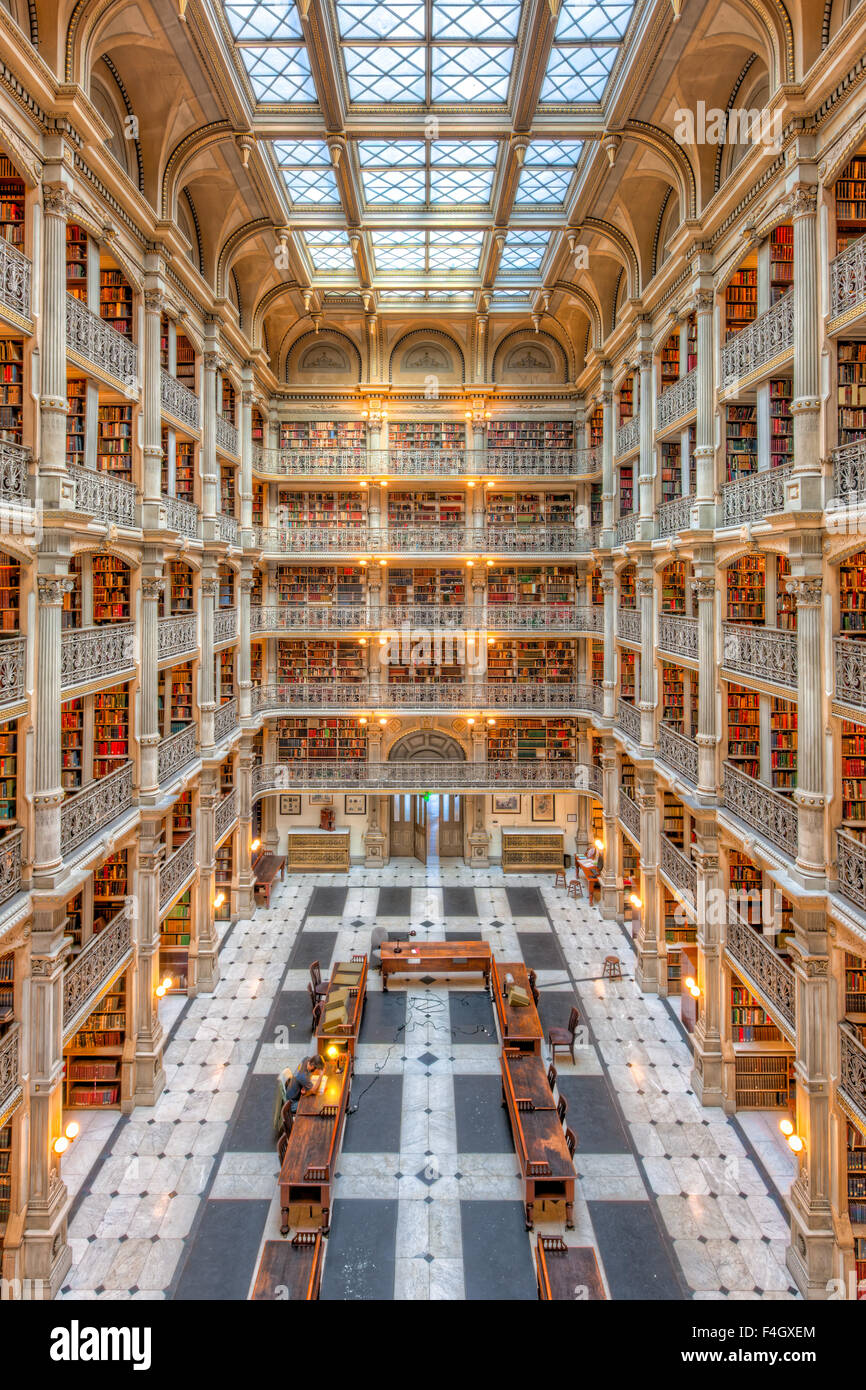 George Peabody Library Johns Hopkins University Peabody Library George Peabody Library