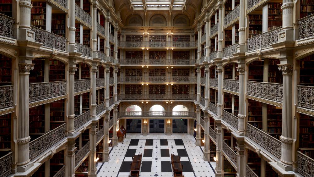 George Peabody Library The George Peabody Library 1852 I Flickr