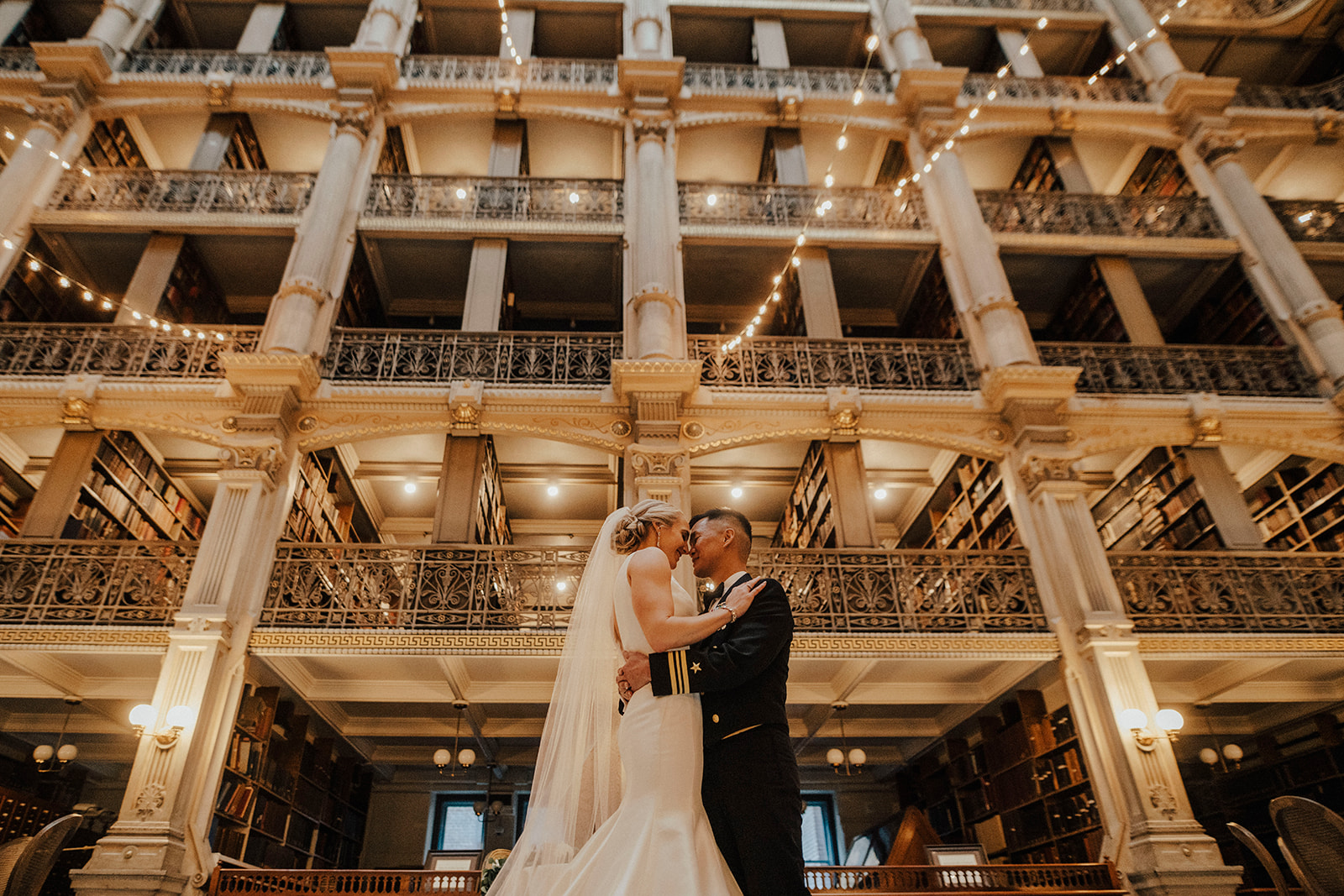 George Peabody Library Venue Baltimore Md Weddingwire