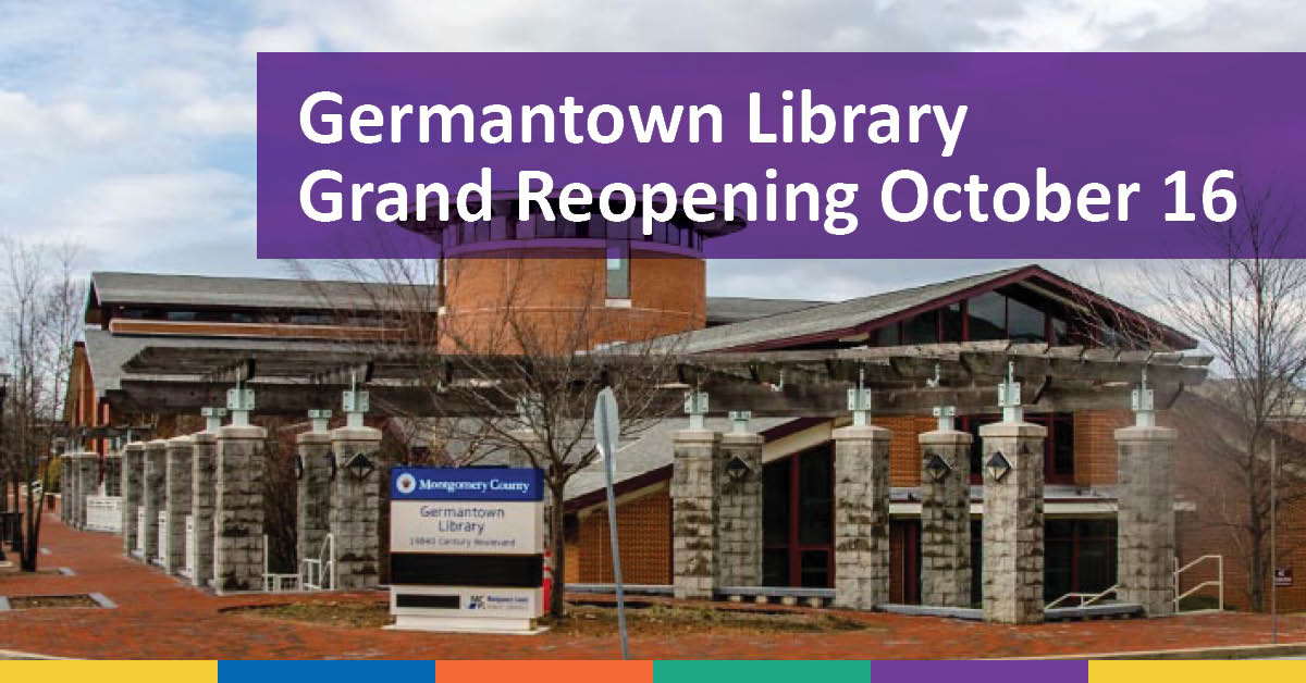 Germantown Library Adult Area Facing North Montgomery County Public