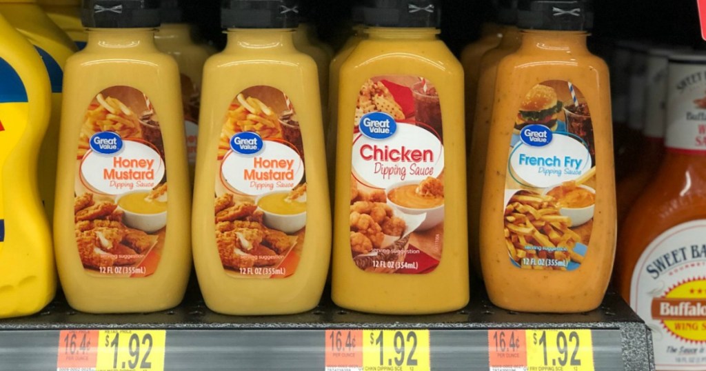 Great Value Chicken Dipping Sauce Only 1 92 At Walmart Tastes Like